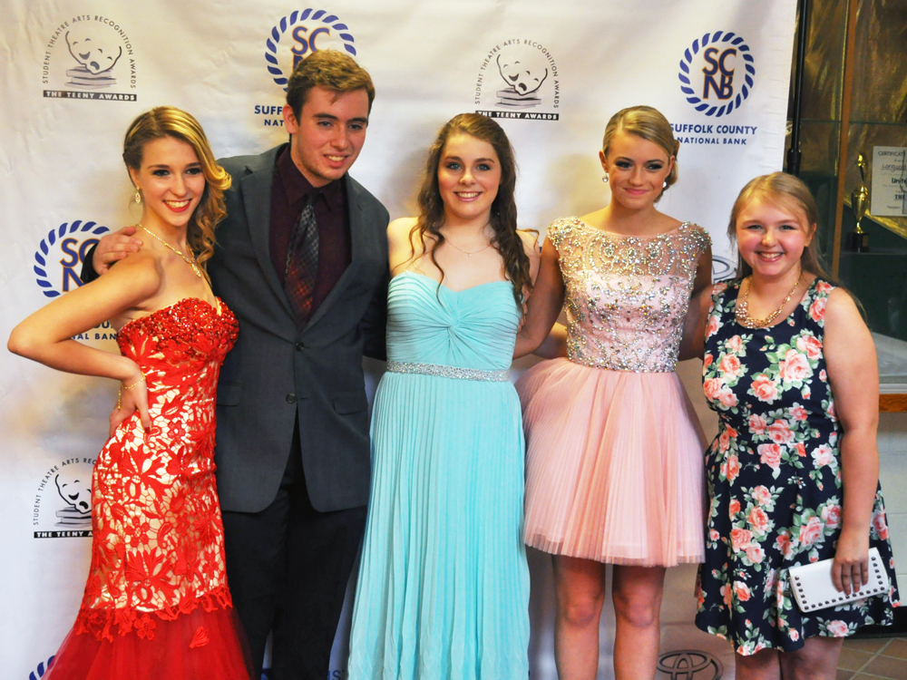 Nominees from Shoreham-Wading River's production of 'Carousel,' included winner Sean Mannix. (Credit: Grant Parpan)