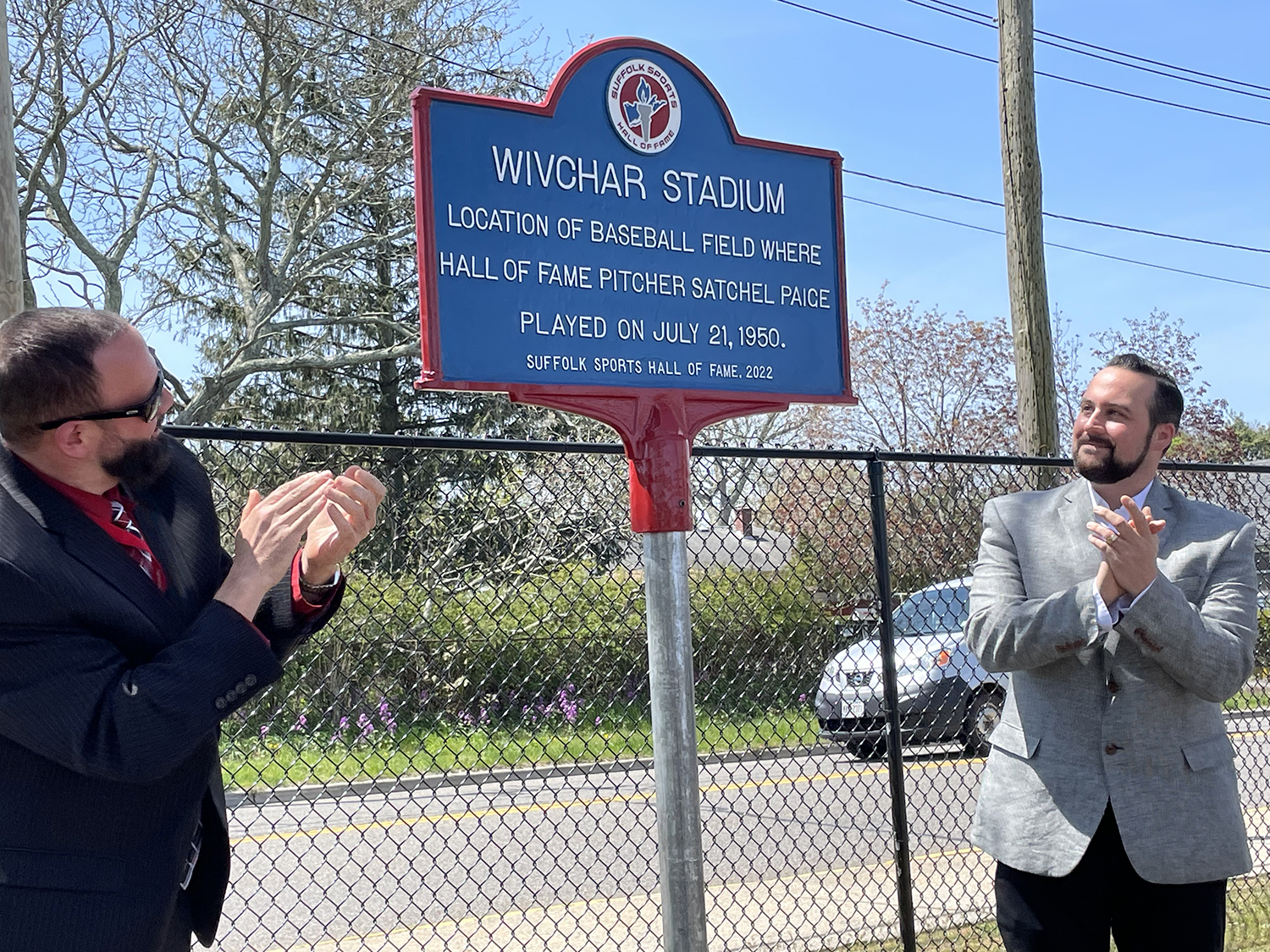 Suffolk Sports Hall of Fame Honors Riverhead Location Where Satchel Paige  Pitched in 1950 - Suffolk Sports Hall of Fame