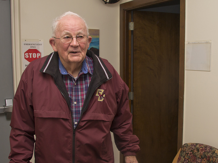 Thomas Reilly of Mattituck, 96, has been awarded Suffolk County's "Senior of the Year" award.