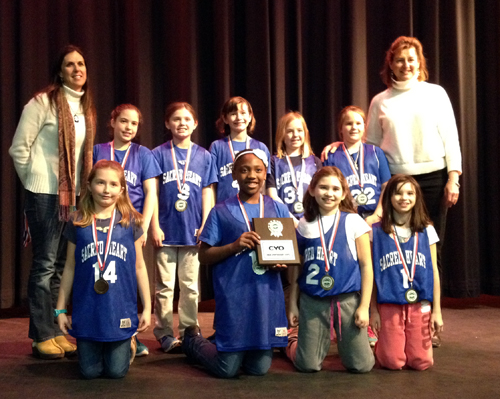 4th Grade Girls CYO Sportsmanship  Award