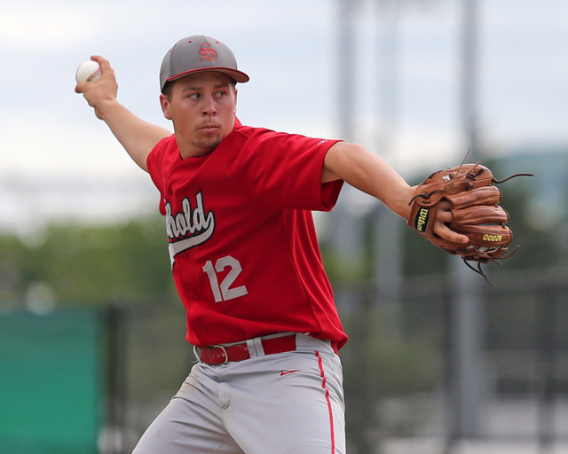 Southold's Alex Poliwoda pitched a gem in Saturday's Class C semifinal, but it wasn't enough for a victory. (Credit: Daniel De Mato)