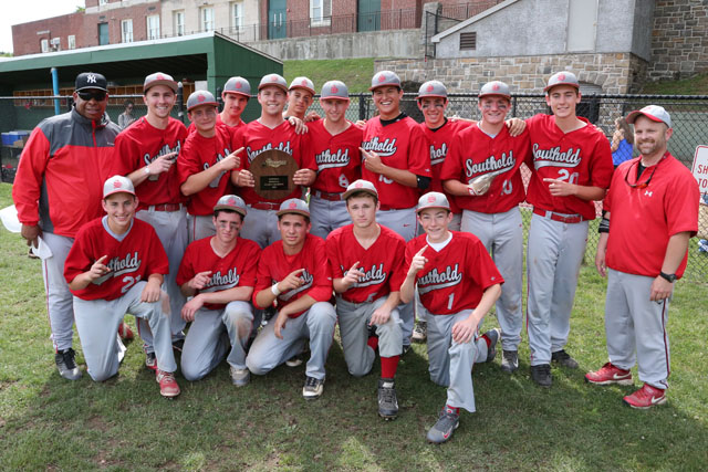 Southold defeated Tuckahoe 8-5 in the Class C Baseball Regional Championship game at  Mamaroneck High School in Mamaroneck. (Credit: Daniel De Mato)