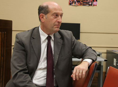 PAUL SQUIRE PHOTO | Southold superintendent David Gamberg.