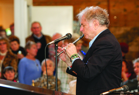 RANDEE DADDONA FILE PHOTO | David Amram has composed more than 100 orchestral and chamber music works, written many scores for Broadway theater and film, two operas and three books. he plays at Borghese today.