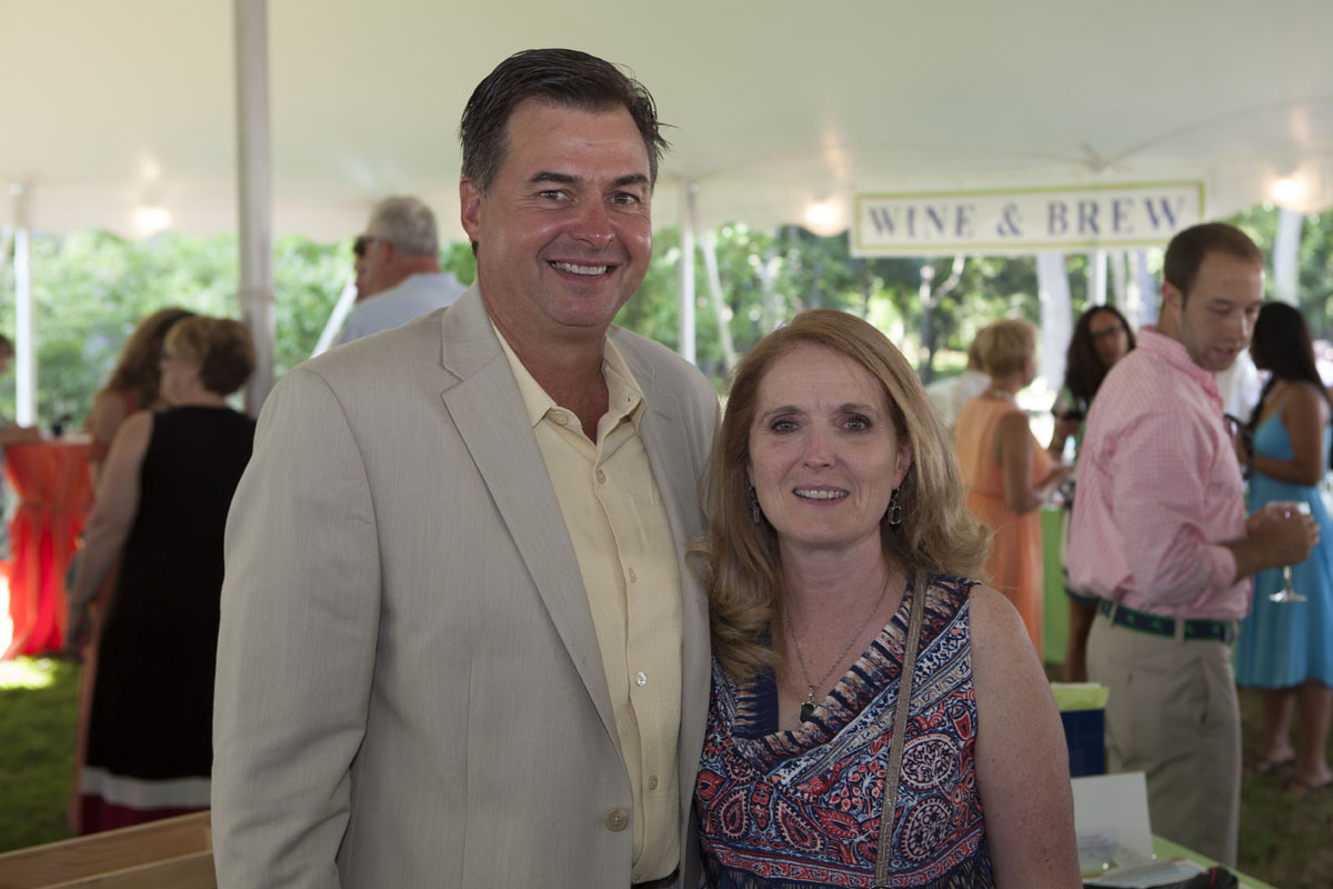 Suffolk County legislator Al Krupski and wife Mary. (Credit: Katharine Schroeder)