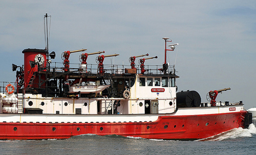 The Fire Fighter boat as it appeared in 2013. (Credit: File photo)