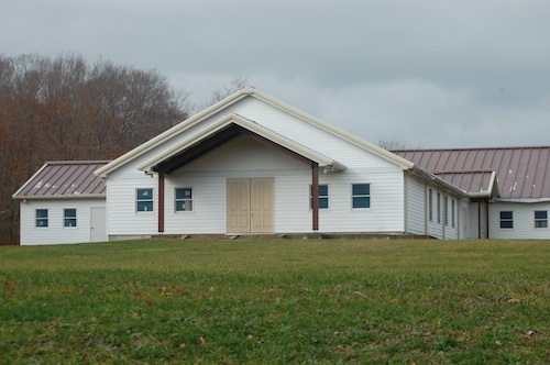 First Baptist Church of Cutchogue hopes to finish work on its new building in 2015. (Credit: Cyndi Murray) 