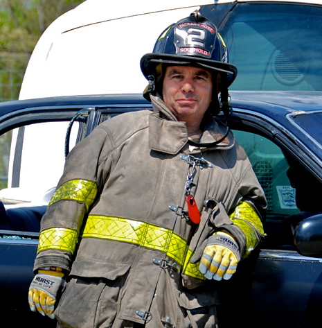 COURTESY PHOTO | Southold volunteer fireman Frank Locrotondo