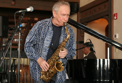 Morris Goldberg & OJOYO performed Saturday at Peconic vineyard Raphael. About 300 people turned out for the Winterfest event.
