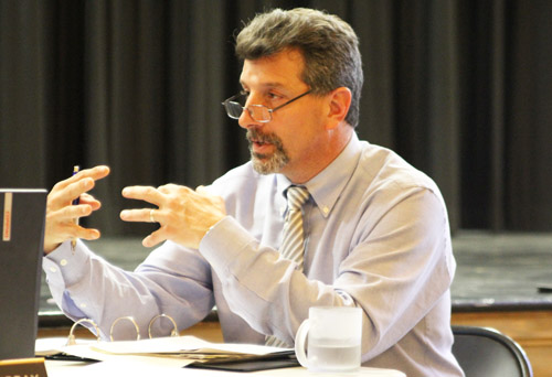SUFFOLK TIMES FILE PHOTO | Greenport Superintendent Michael Comanda took over as part-time New Suffolk superintendent last year. 