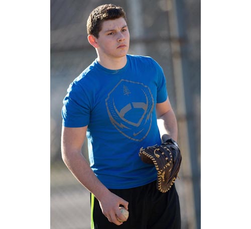 Greenport baseball player Keegan Syron 031016