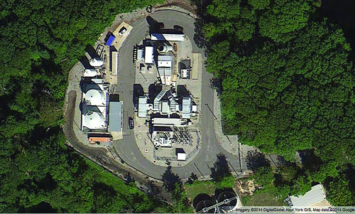 The kerosene-fired plant is located just north for the village's sewer treatment facility. (Google Maps)