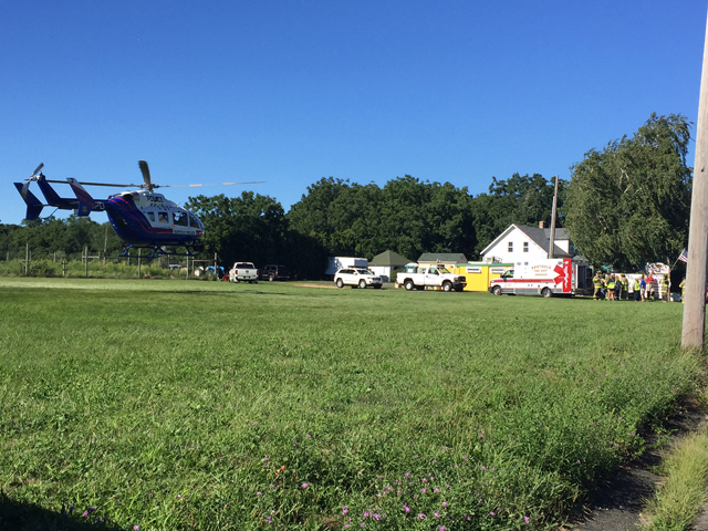 Helicopter airlift southold0822