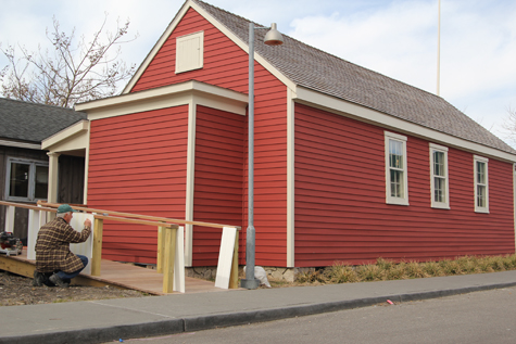 The Little Red Schoolhouse is now the site of many community based events. (Jennifer Gustavson file photo) 
