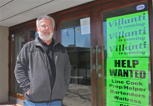 Bryan Villanti is opening up Vines N' Vittles on Front Street in Greenport. (Credit: Barbaraellen Koch photo)