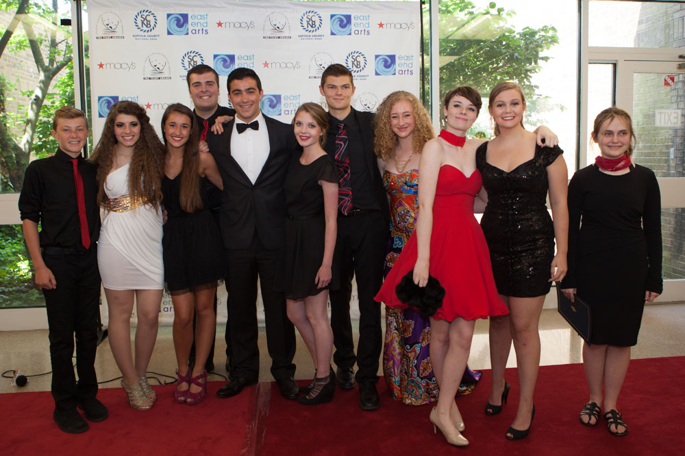 Students from Southold High School. (Credit: Katharine Schroeder)