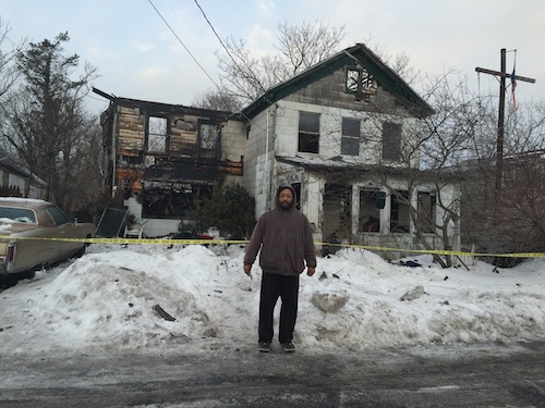 Victor Colon Jr. was one of three residents that escape the early morning house fire. (Credit: Cyndi Murray)