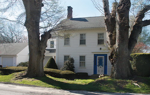 This house, built in the mid-1800s, is owned by Jim and Karen Speyer.