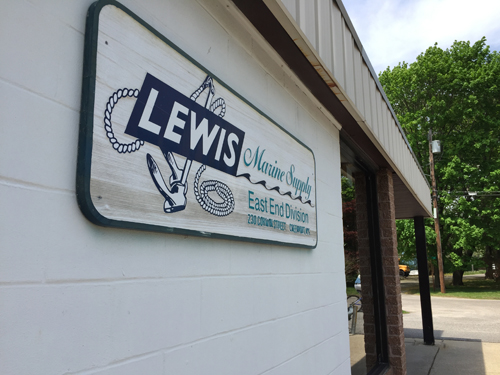 Lewis Marine Supply is closing its doors on Friday. (Credit: Paul Squire)