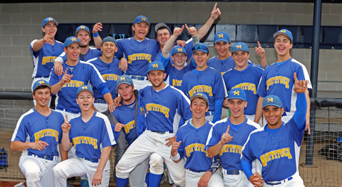 Mattituck Baseball defeated Oyster Bay in the Long Island Championship game at the Dowling Sports Complex in Shirley on 6-5-15.  Daniel De Mato
