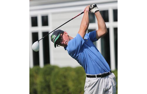 Jon Dwyer's ability to stay composed on the golf course helped him become Mattituck's first all-county golfer in at least 10 years, according to coach Paul Ellwood. (Credit: Garret Meade, file)