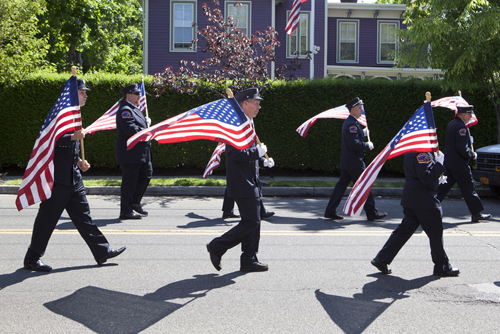 KATHARINE SCHROEDER PHOTO | Southold Town hosted its annual Memorial Day Parade in Greenport Monday.