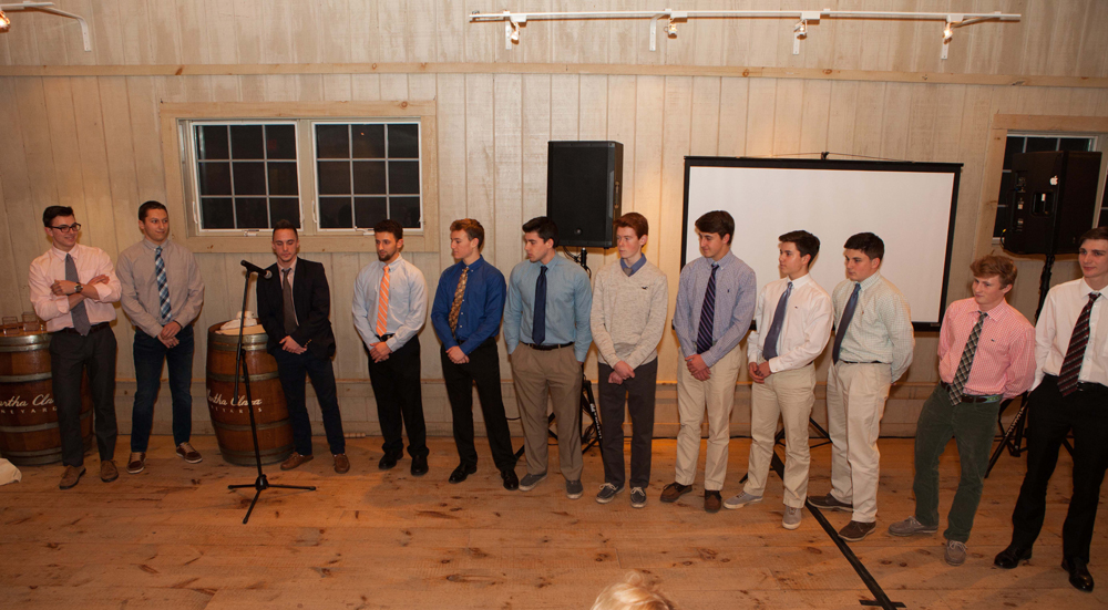 The 2015 NYS champion Mattituck baseball team, The Suffolk Times sports people of the year. (Credit: Katharine Schroeder)