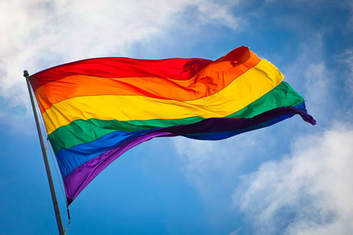 Rainbow flag gay marriage