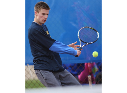 Shoreham-Wading River tennis player Chris Kuhnle 040816