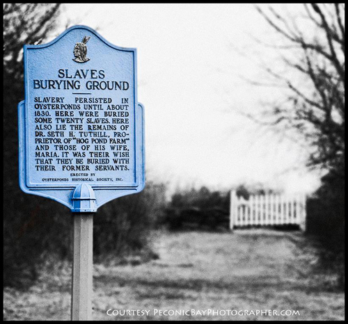 The Slaves Burying Ground in Orient. (Suffolk County Historical Society courtesy photo)
