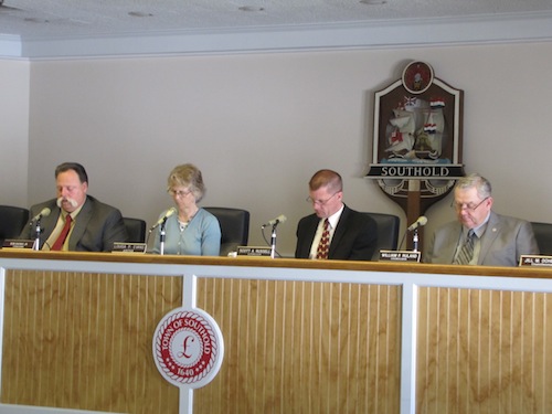 The board voted in favor of hiring Stephen Kiely to work ing the town attorney's office Tuesday. (Cyndi Murray photo)