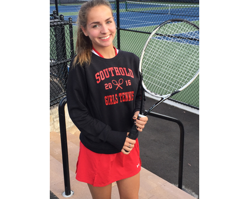 Southold:Greenport tennis player Sarah Jannazzo 092716