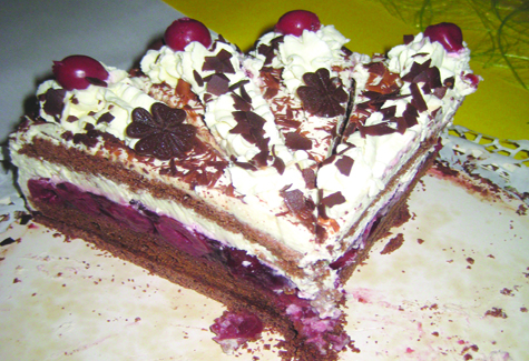 Black Forest cake.