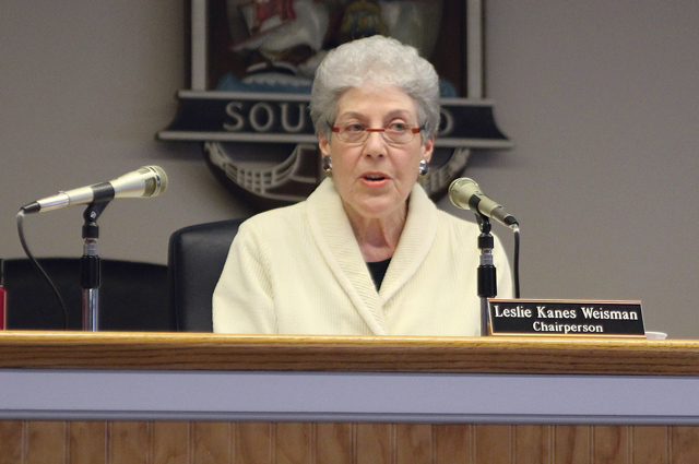 Southold Town Zoning Board of Appeals chair Leslie Kanes Weisman. (Credit: Jen Nuzzo)