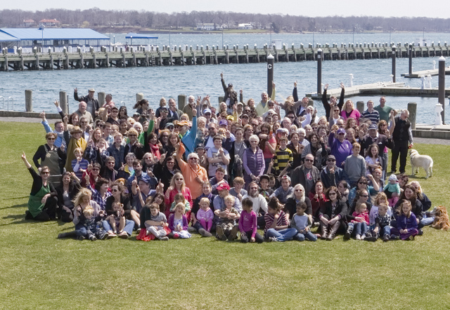 After a month-long vote among our readers, the Village of Greenport was named the top 'hamlet' on the North Fork in April. The prize was an open photo shoot with the community for the cover of The Suffolk Times. (Credit: Katharine Schroeder)