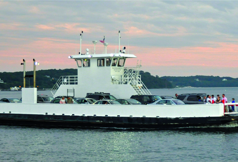 TIM KELLY FILE PHOTO | The North Ferry transports folks from Greenport to Shelter Island.