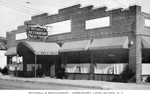 FLOYD MEMORIAL LIBRARY COURTESY PHOTO | Mitchell's Restaurant was a mainstay on Front Street until it was destroyed by fire in the late 1970s.