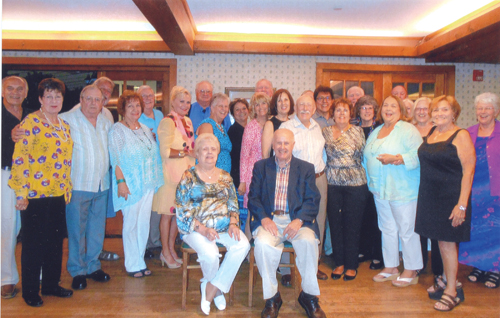he Greenport High School class of 1964 (pictured) celebrated the 50-year anniversary of its graduation Friday night with dinner and dancing at Townsend Manor. (Credit: Katharine Schroeder)