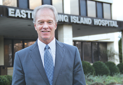 CARRIE MILLER PHOTO  |  Eastern Long Island Hospital CEO Paul Connor.