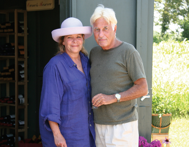 Barbara and Dr. Charles Smithen. (Credit: Long Island Wine Press file photo)