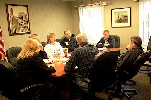 Southold board members ratified a new union contract Friday. (Cyndi Murray photo)