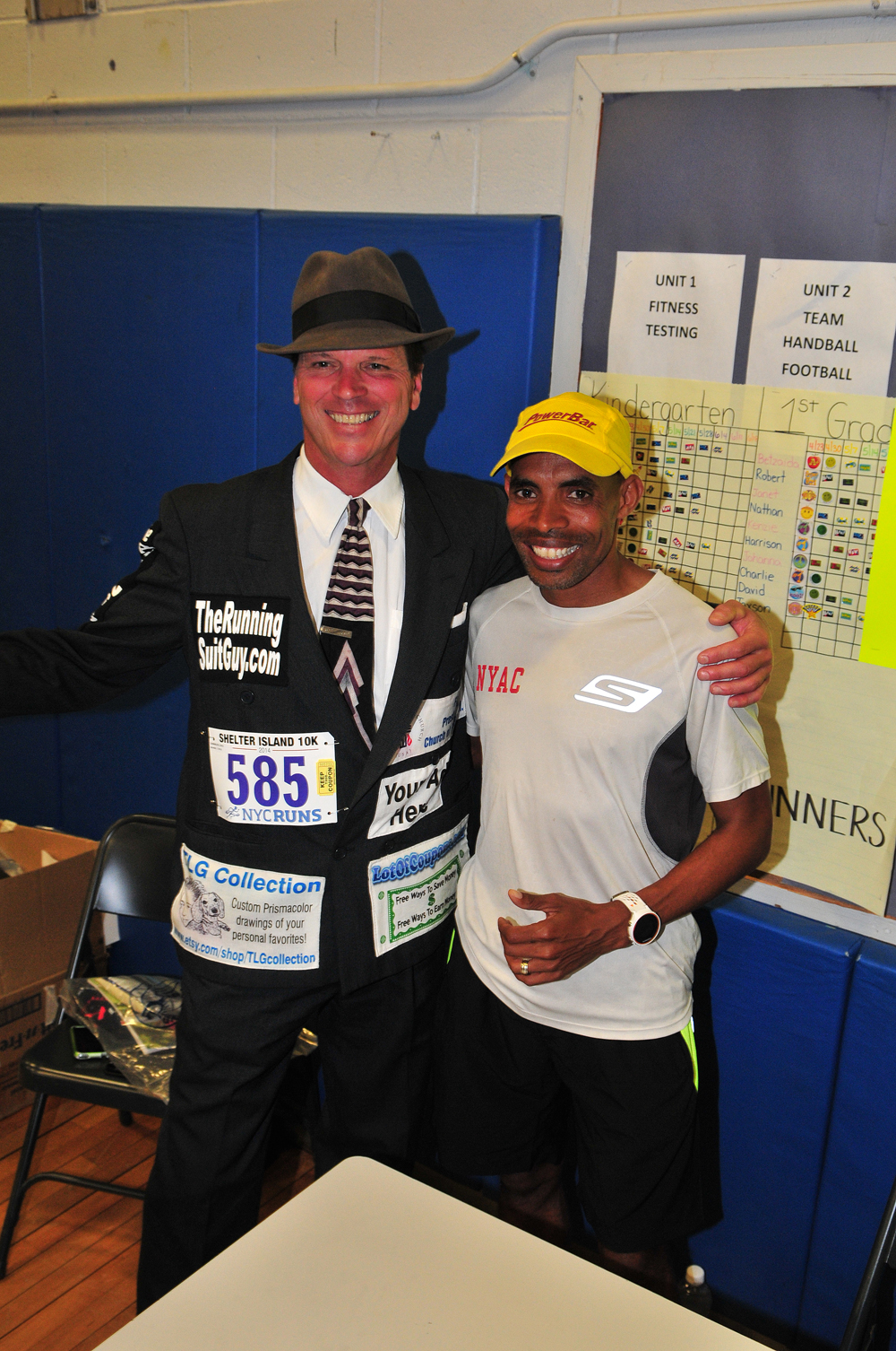 Boston Marathon winner Meb Keflezighi won a silver medal in the 2004 Olympics in Athens, Greece. (Credit: Bill Landon)