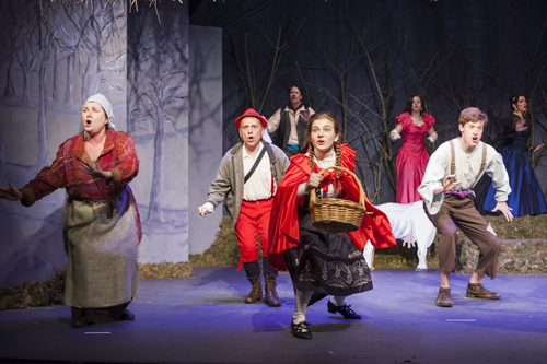 The North Fork Community Theatre presents 'Into the Woods' beginning Thursday. (Credit: Katharine Schroeder)