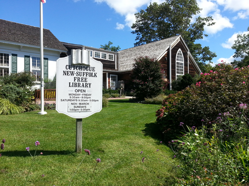 The Cutchogue-New Suffolk Library is home to many great events, including a yard sale this Saturday.