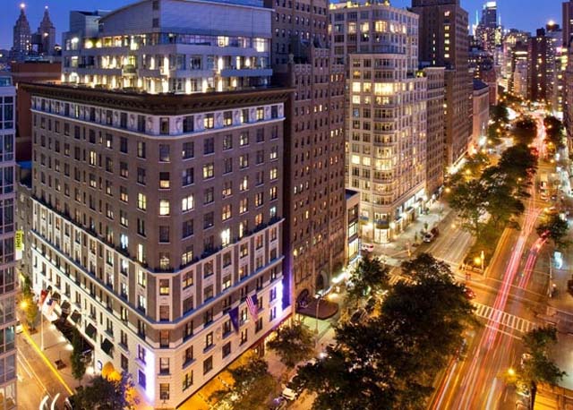 The NYLO hotel on the corner of Nroadway and 77th Street on Manhattan's Upper West Side. (Credit: nylohotels.com)
