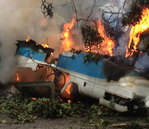 Shirley plane crash, Calabro Airport