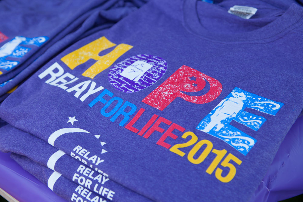 The Relay for Life T-shirt. (Credit: Katharine Schroeder)