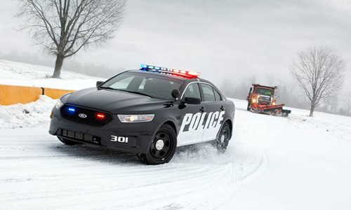 The Ford Police Interceptor sedan. (Credit: Ford courtesy photo)