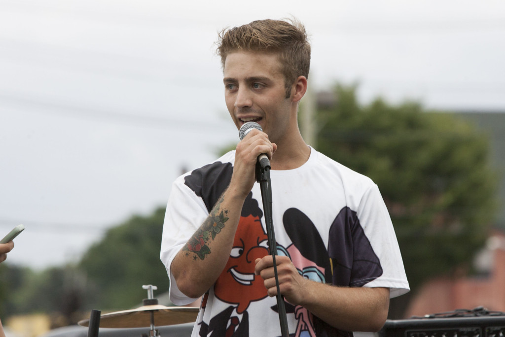 Organizer Justin “Beau” Pollack.
